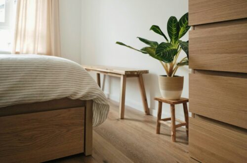 green plant on brown wooden table